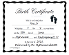Tae, Jr Birth Certificat