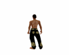 gold ghost pants 