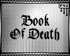 -P- DeathBook L/Hand M/F