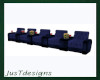 Theater Seats Blue
