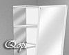 Aesthetic White Rack