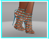 S4E Strappy Teal Heels