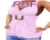 PBF*Gathered Pink top