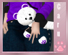 *C* Cutie Bear Purple