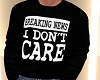 DONT CARE JUMPER BY BD