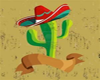 Running Cactus Poster