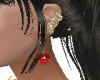(KUK)earrings love heart