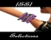 [SS] Bracelet Purple/blk