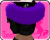 Purple Fur Jacket
