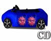CD Toy Car Blue Real