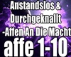 Anstandslos-Affen an die