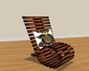 cabin bent chair w/ pose