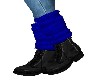 WINTER BOOTS/ BLUE SOCKS