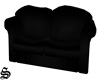 S! Black Cuddle Couch