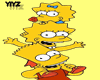 Cutout Simpsons