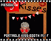 Portable Kiss Booth M/F