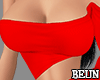 Tan Shoulder Red