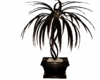 deco bronze plant