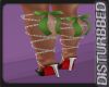 ! DarkNFlirty Shoes-Lime