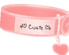 Pink Love Collar