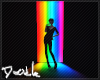 !d6 Silhouette Rainbow