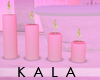 !A pink candles