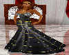 (T)Gold/Black Gown