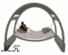 (MK) Gray swing hammock^
