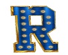 Blue & Gold Marquee R