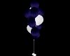 Royal Blu&White Balloons