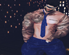 ADD ON NECK TIE MARINO