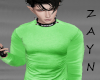 .:Z:.  green shirt