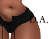 D.A. Pony Short Black