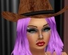 cowgirl purple hair