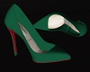 UC green heels on floor