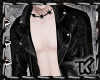 |K| Black Leather Jacket