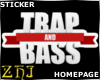 Z - Trap & Bass Sticker