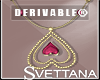 [Sx]Heart Velvet Collar