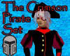 The Crimson Pirate Top