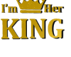 [KY] I'm Her KING cutout