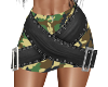 Camo Belt skirt