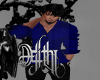 dress shirt hot blue