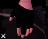 X l Black Gloves