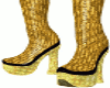 SEXY GOLD BOOT