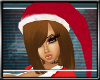 $TM$santa hair&hat brown