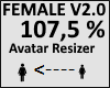 Avatar scaler 107,5%V2.0