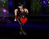 STUDDED PUNK RED