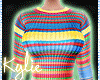 RL Rainbow Knit Dress