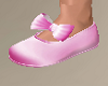 Kid's Pink Bow Shoes
