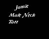 Jamie Male neck Tatt